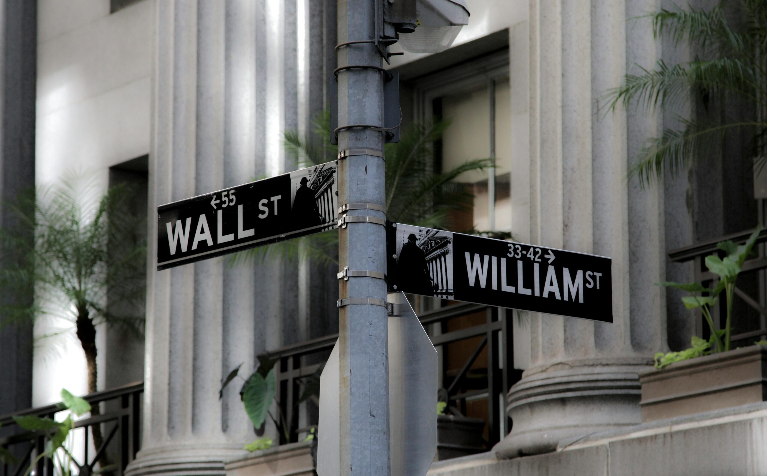 Wall Street Und William Street